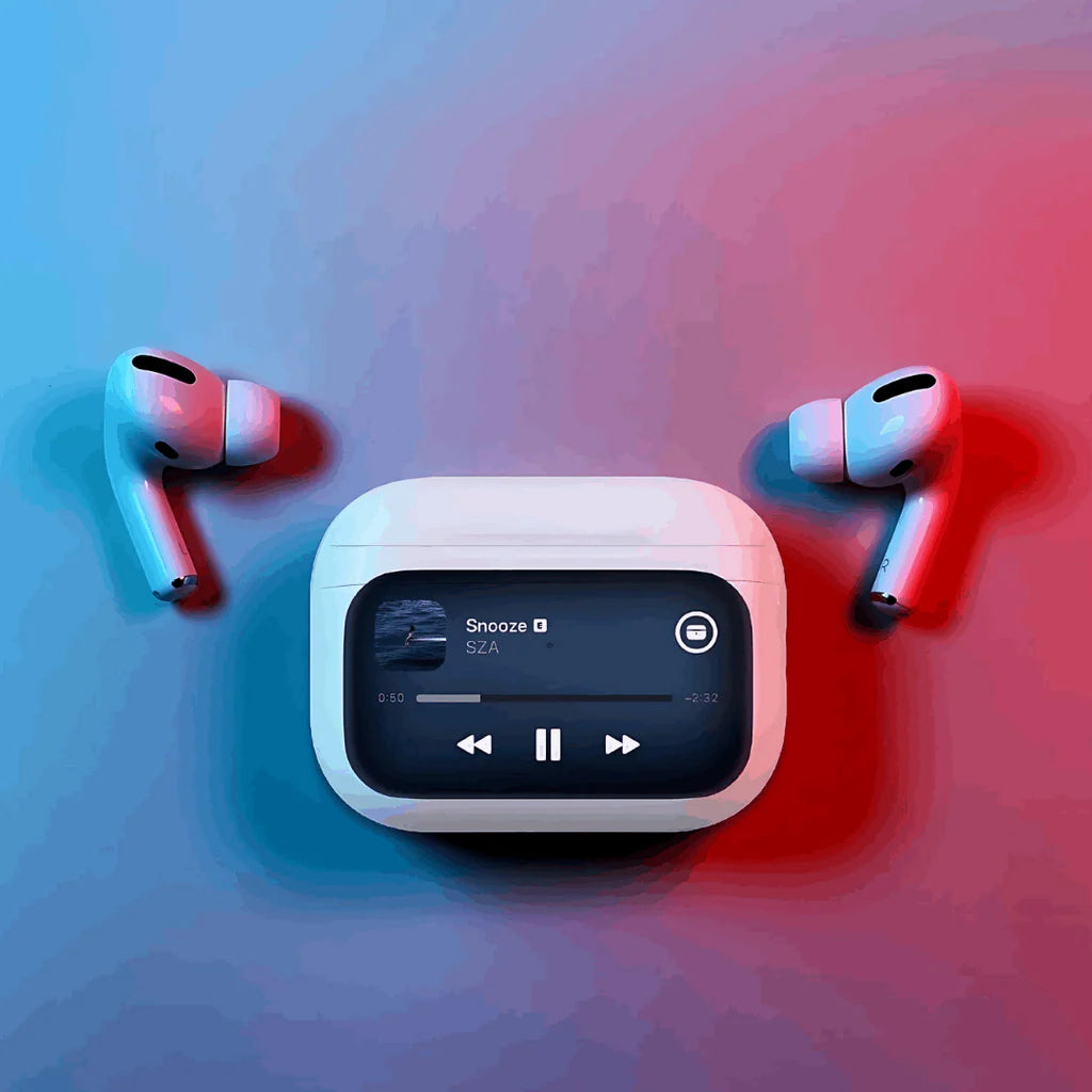 AirPods Pro with Touch Screen Display