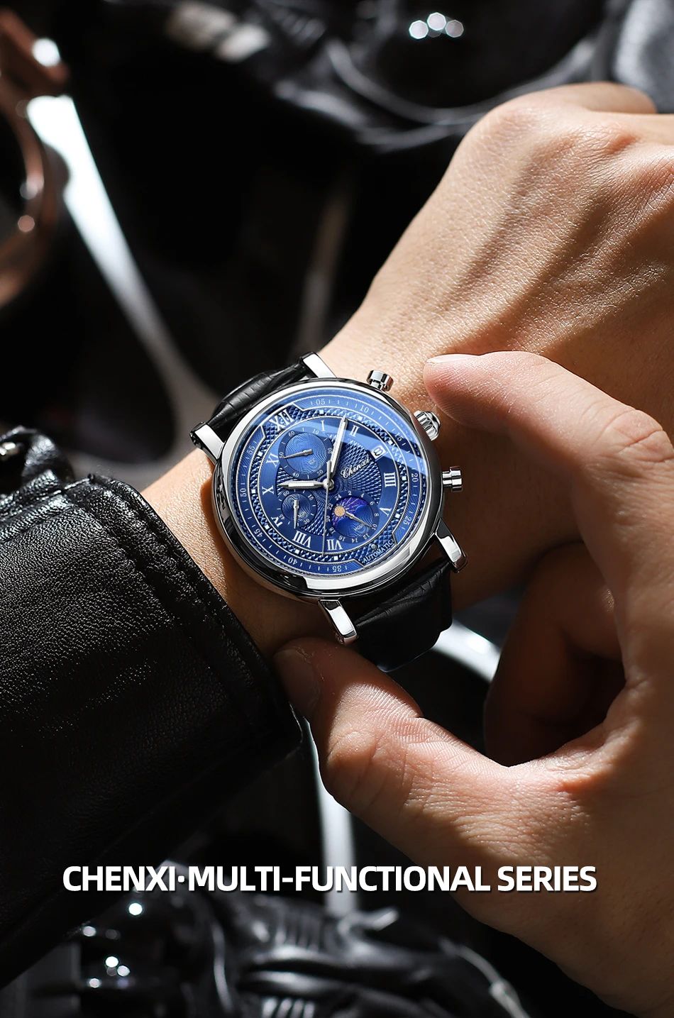 CHENXI ORGINAL WATCH LEATHER STRAP