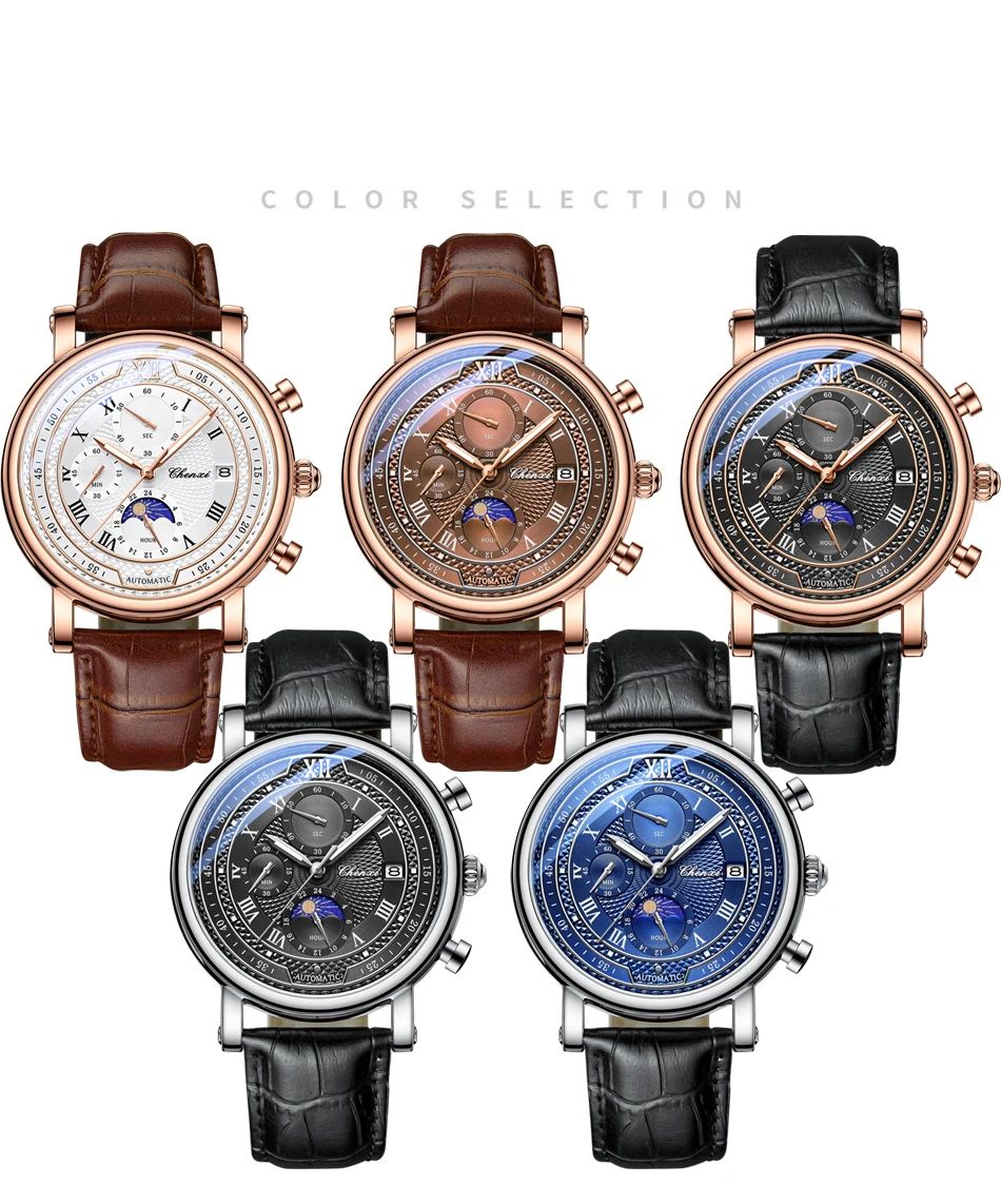 CHENXI ORGINAL WATCH LEATHER STRAP