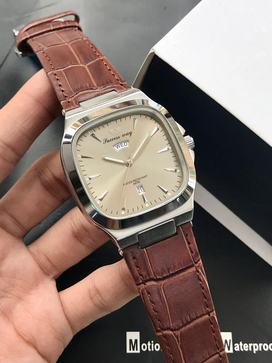 SUCCESS WAY LEATHER STRAP MASTER LOCK